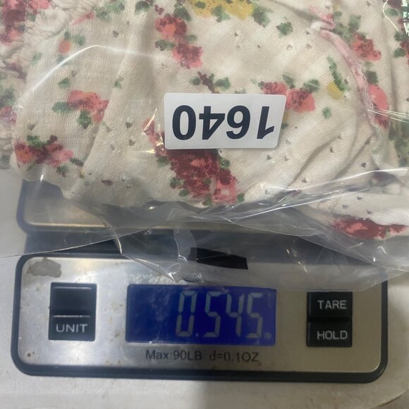 Free People Favorite Top Womens S‎ Pink Floral Smocked Ruffled Peasant Feminine - Picture 15 of 15